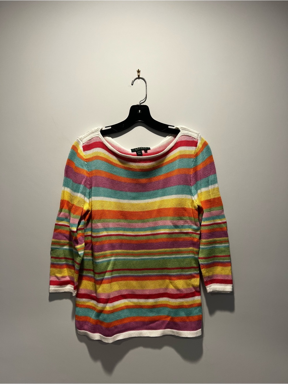 Pastel Boat Neck Ralph Lauren Sweater